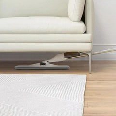 SAIMAZ refillable spray mop with washable microfiber pad attached