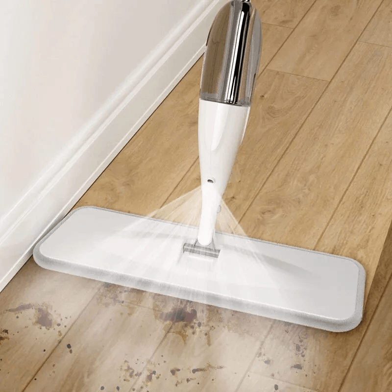 SAIMAZ spray mop set components laid out